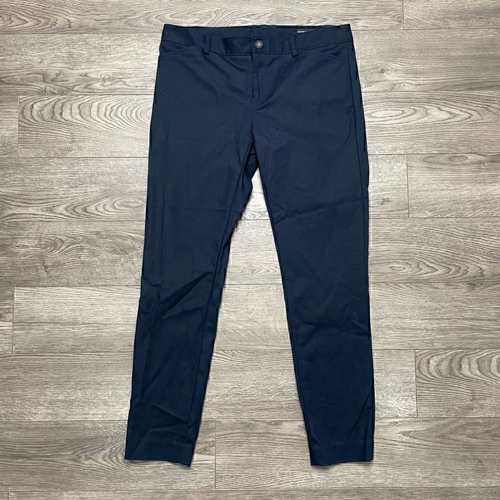 Club Monaco Navy Cropped Ankle Pants